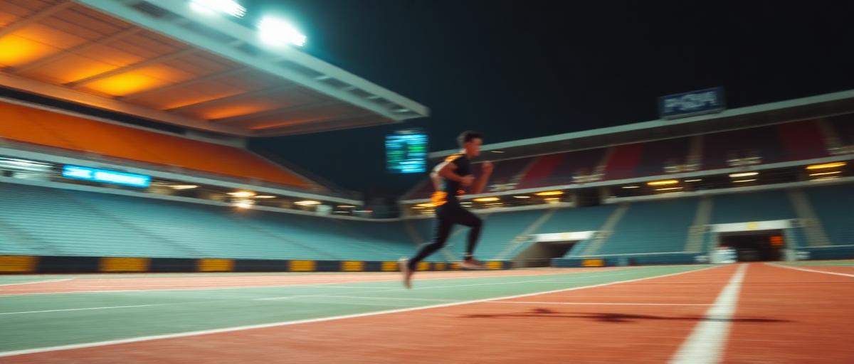 Atletas Puma na pista